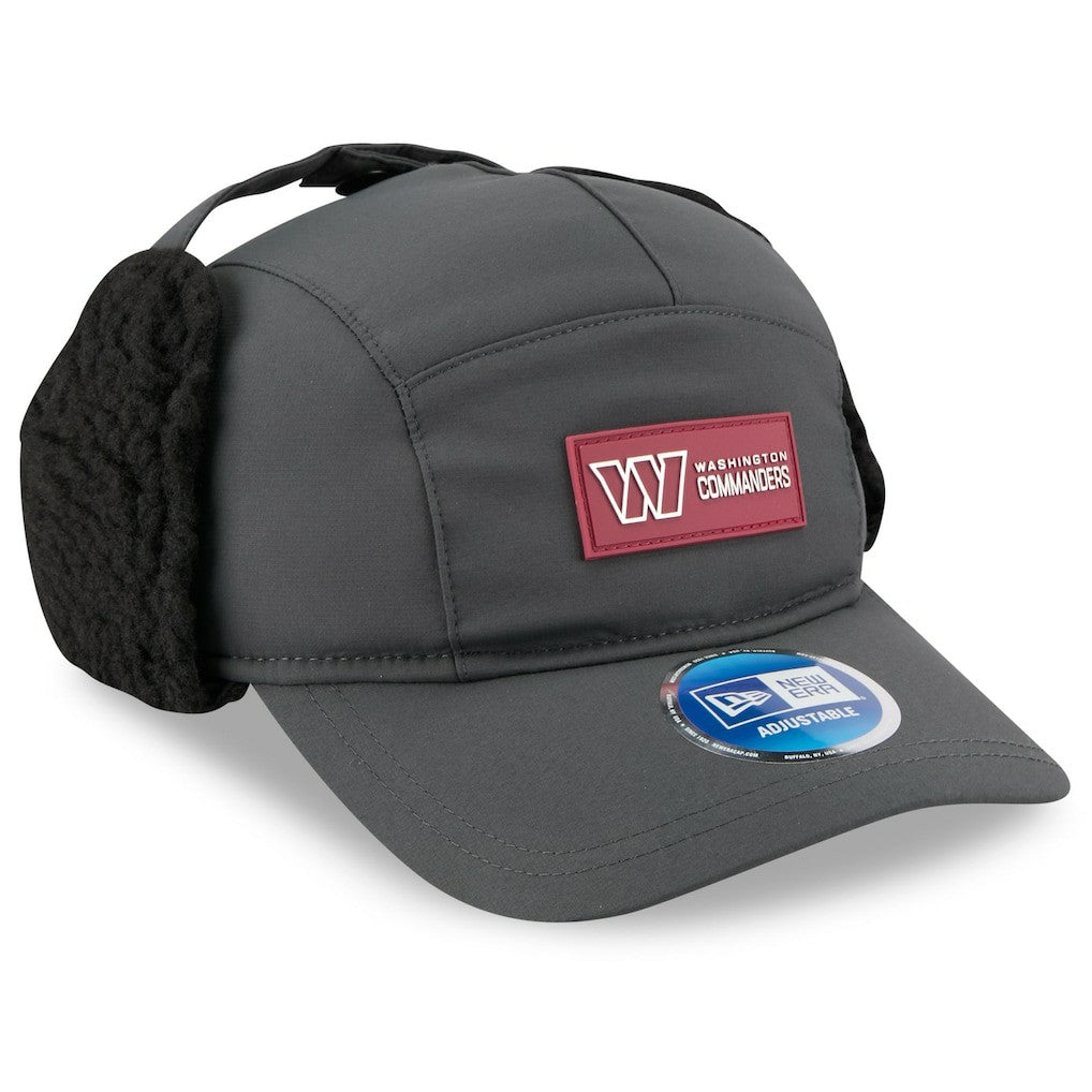 2025 Sideline Cold Weather Runner Dog Ear Adjustable Hat - Washington Commanders Hats