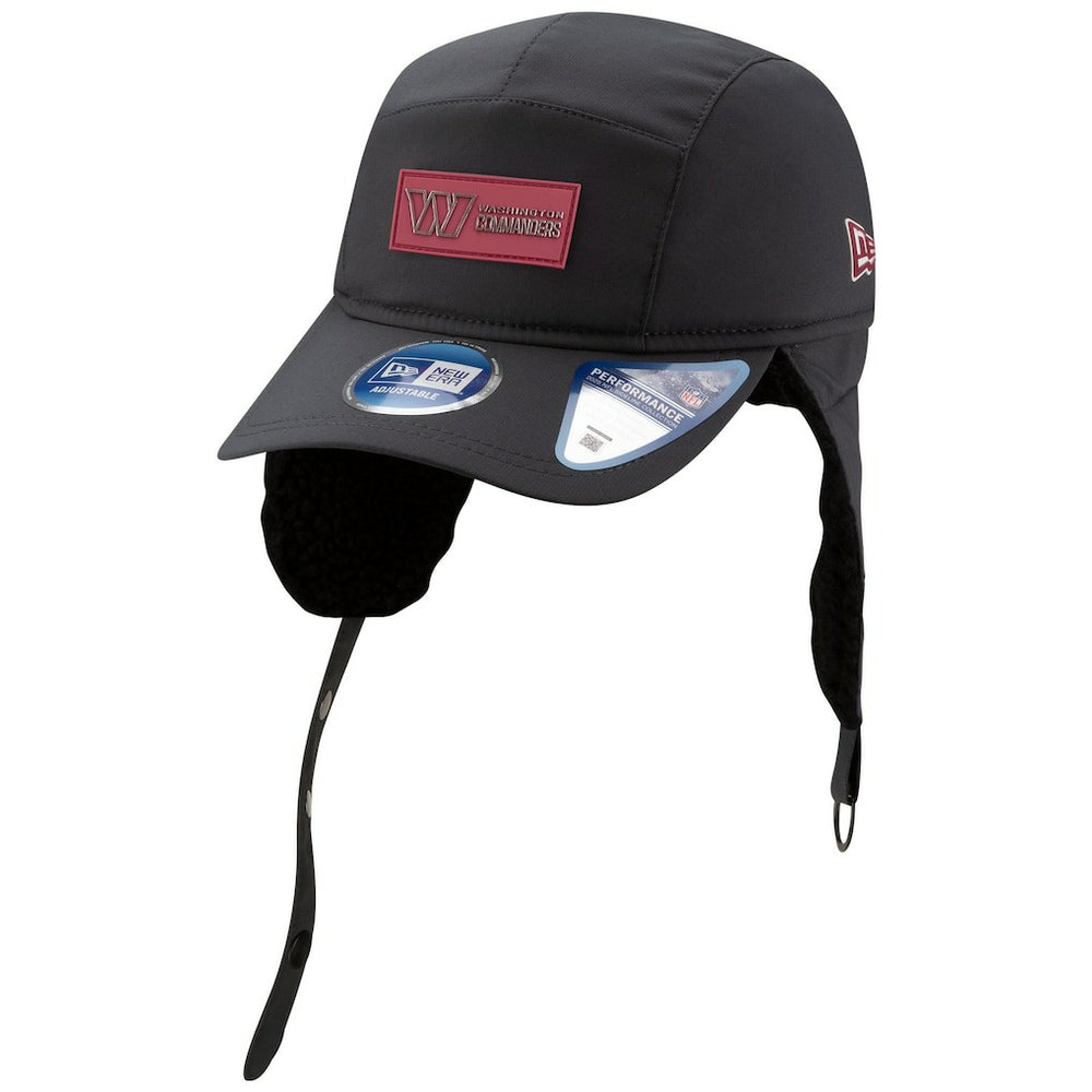 2025 Sideline Cold Weather Runner Dog Ear Adjustable Hat - Washington Commanders Hats