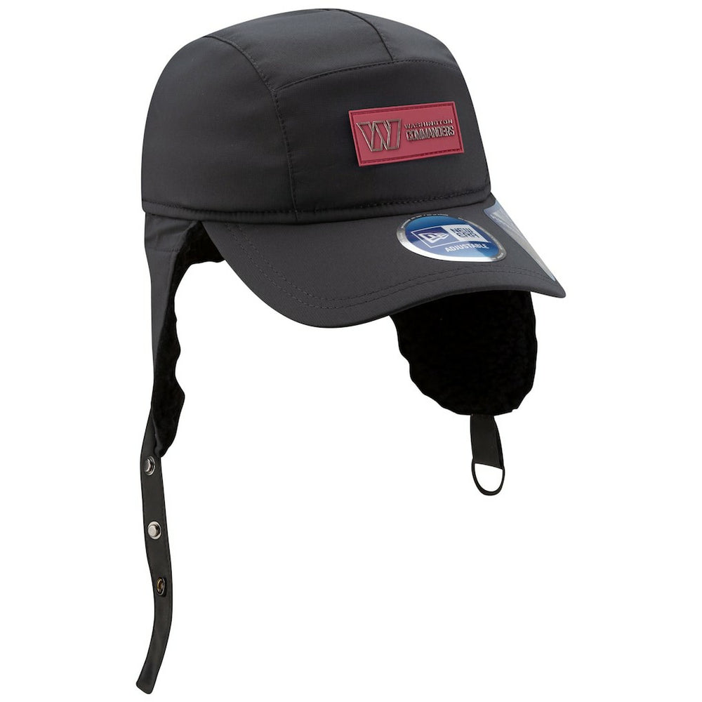 2025 Sideline Cold Weather Runner Dog Ear Adjustable Hat - Washington Commanders Hats