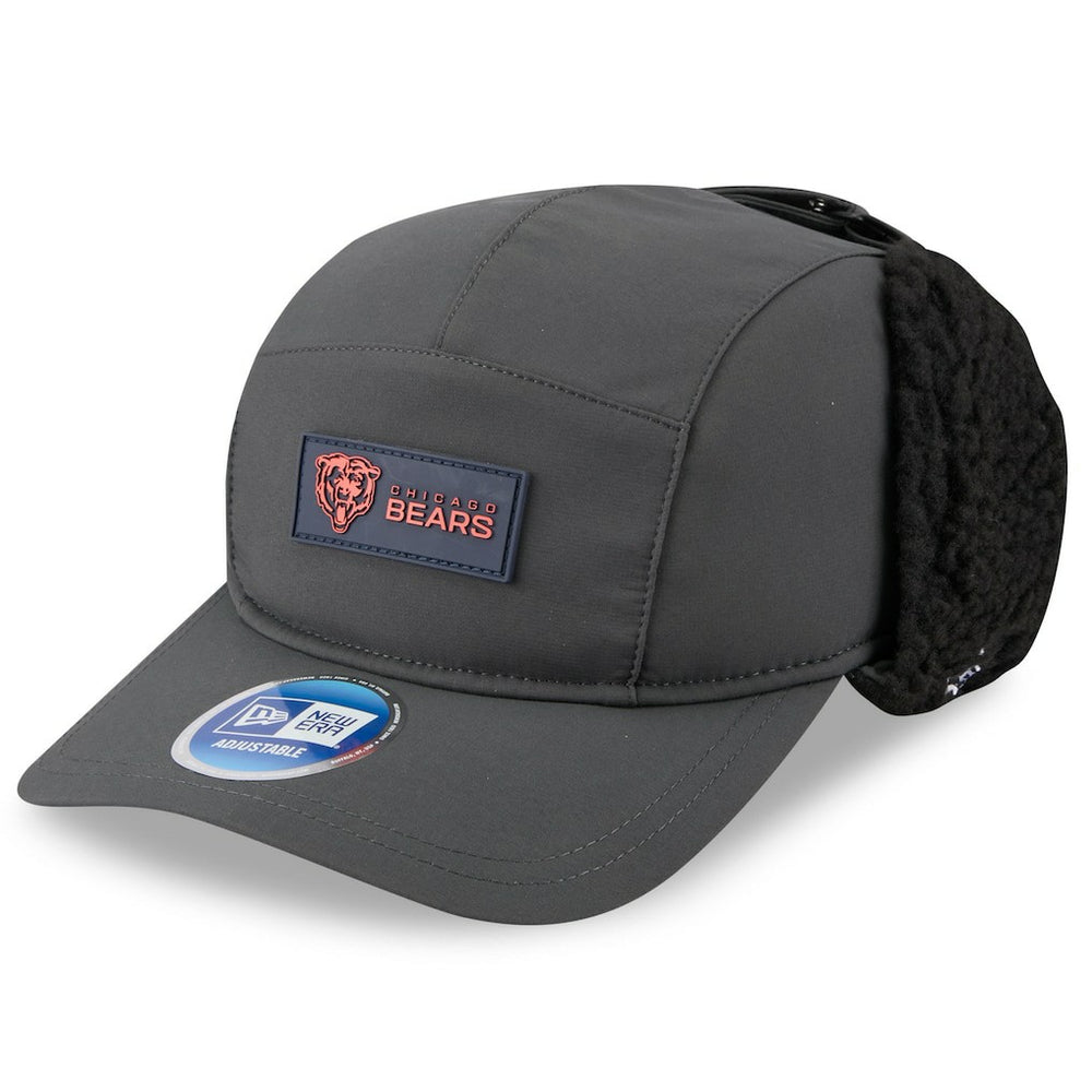 2025 Sideline Cold Weather Runner Dog Ear Adjustable Hat - Chicago Bears Hats