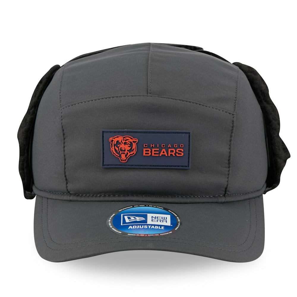 2025 Sideline Cold Weather Runner Dog Ear Adjustable Hat - Chicago Bears Hats