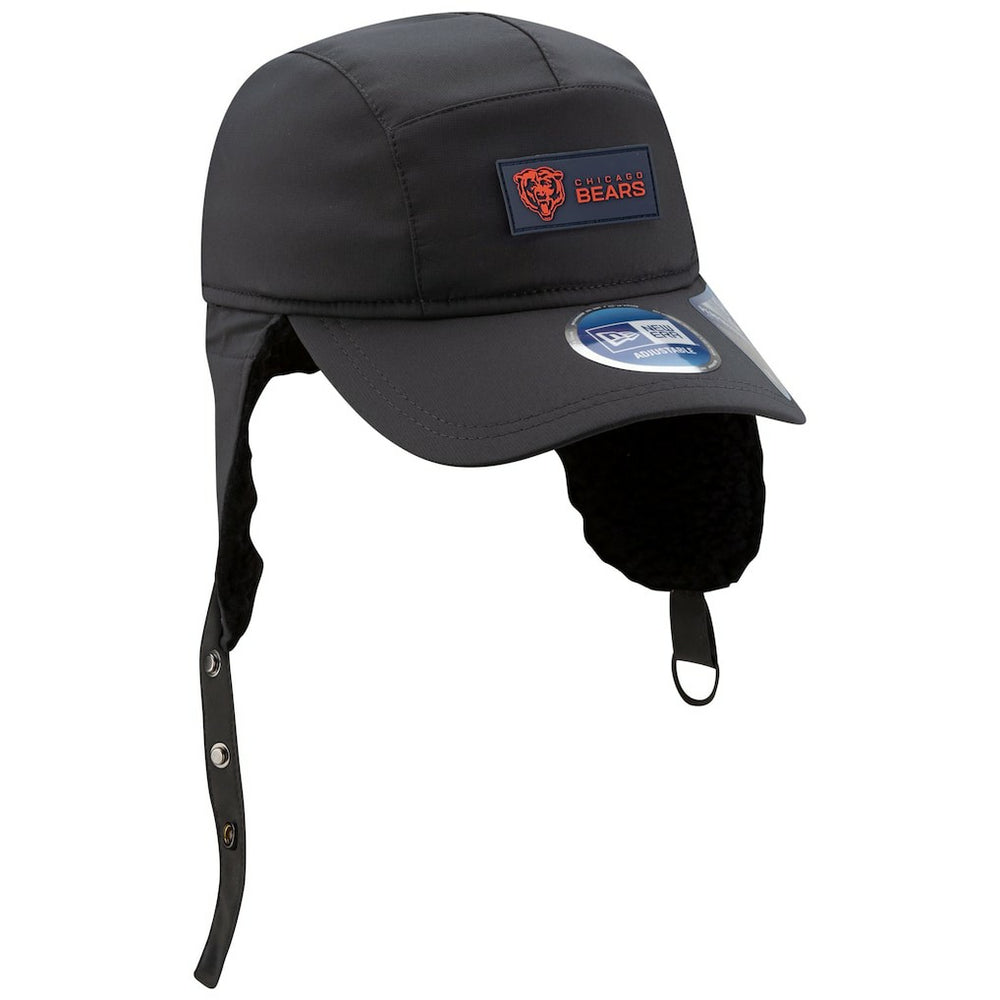 2025 Sideline Cold Weather Runner Dog Ear Adjustable Hat - Chicago Bears Hats