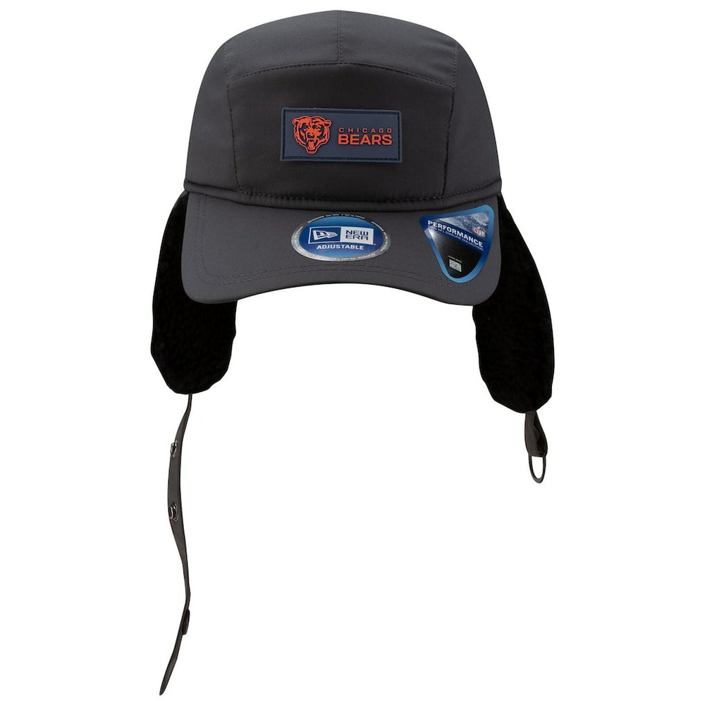 2025 Sideline Cold Weather Runner Dog Ear Adjustable Hat - Chicago Bears Hats
