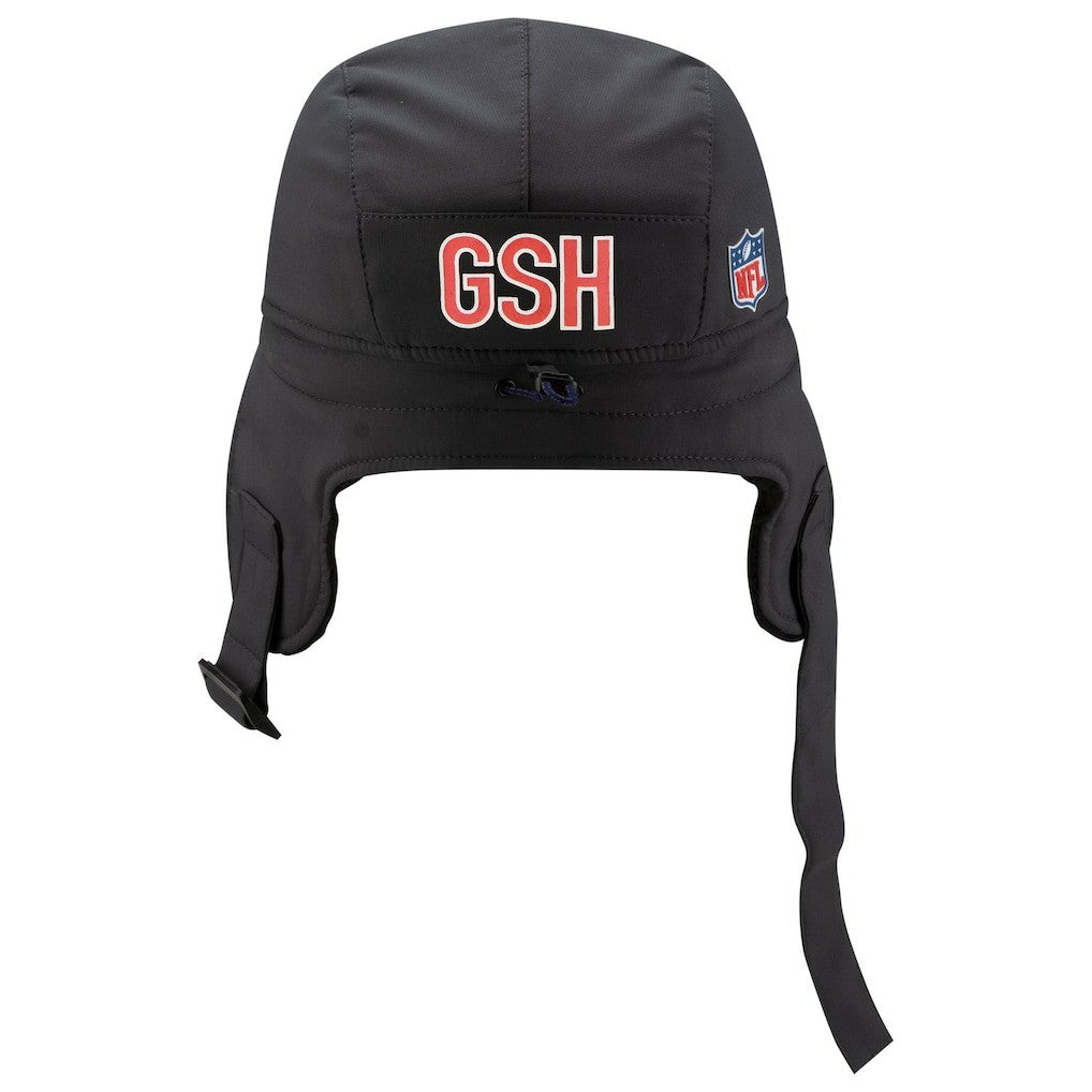 2025 Sideline Cold Weather Runner Dog Ear Adjustable Hat - Chicago Bears Hats