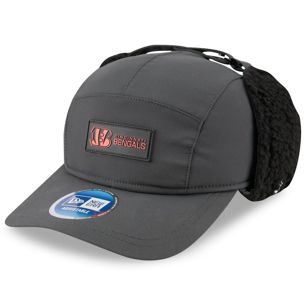2025 Sideline Cold Weather Runner Dog Ear Adjustable Hat - Cincinnati Bengals Hats
