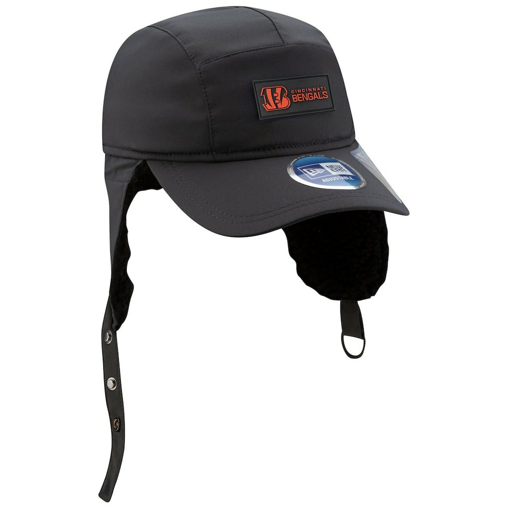 2025 Sideline Cold Weather Runner Dog Ear Adjustable Hat - Cincinnati Bengals Hats