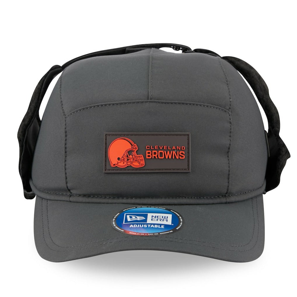 2025 Sideline Cold Weather Runner Dog Ear Adjustable Hat - Cleveland Browns Hats