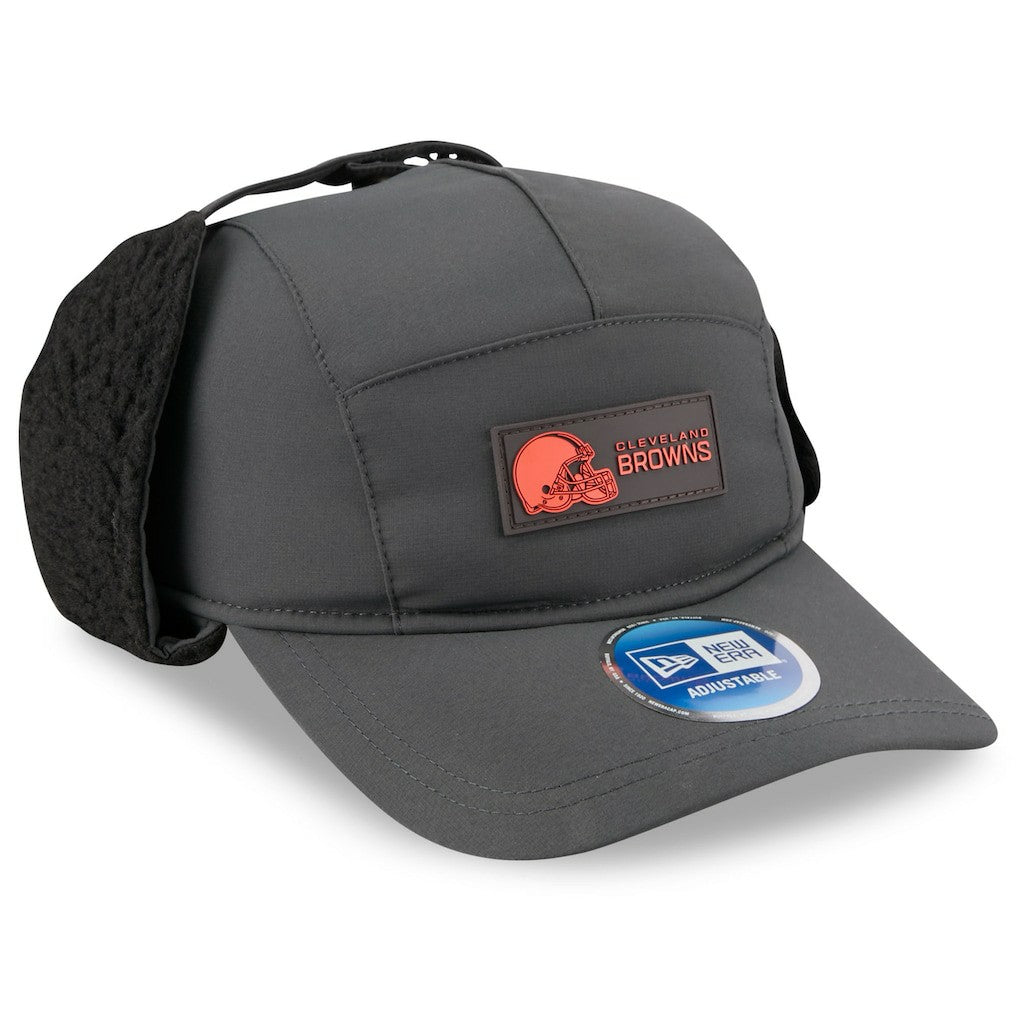 2025 Sideline Cold Weather Runner Dog Ear Adjustable Hat - Cleveland Browns Hats
