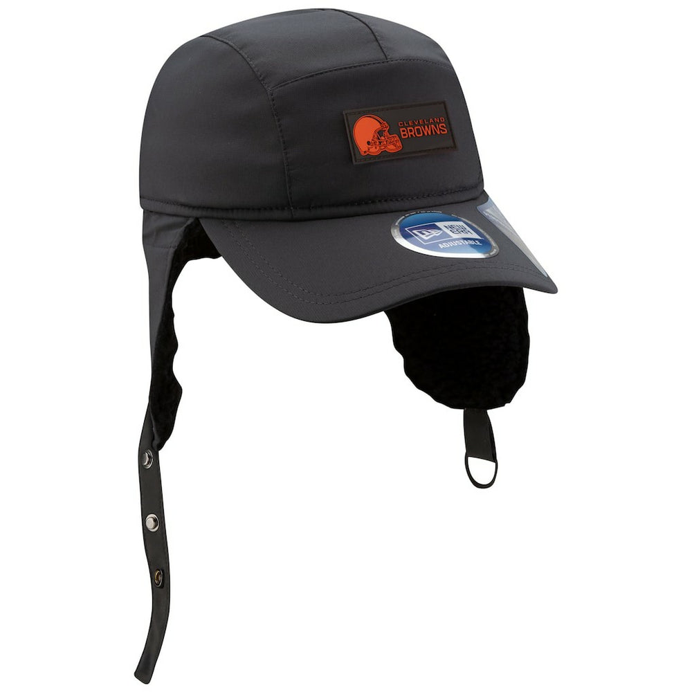 2025 Sideline Cold Weather Runner Dog Ear Adjustable Hat - Cleveland Browns Hats