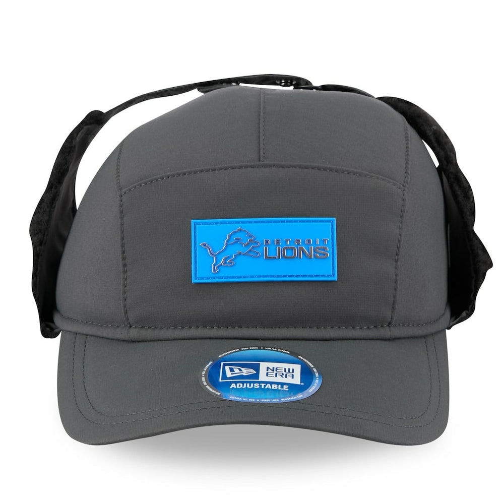 2025 Sideline Cold Weather Runner Dog Ear Adjustable Hat - Detroit Lions Hats