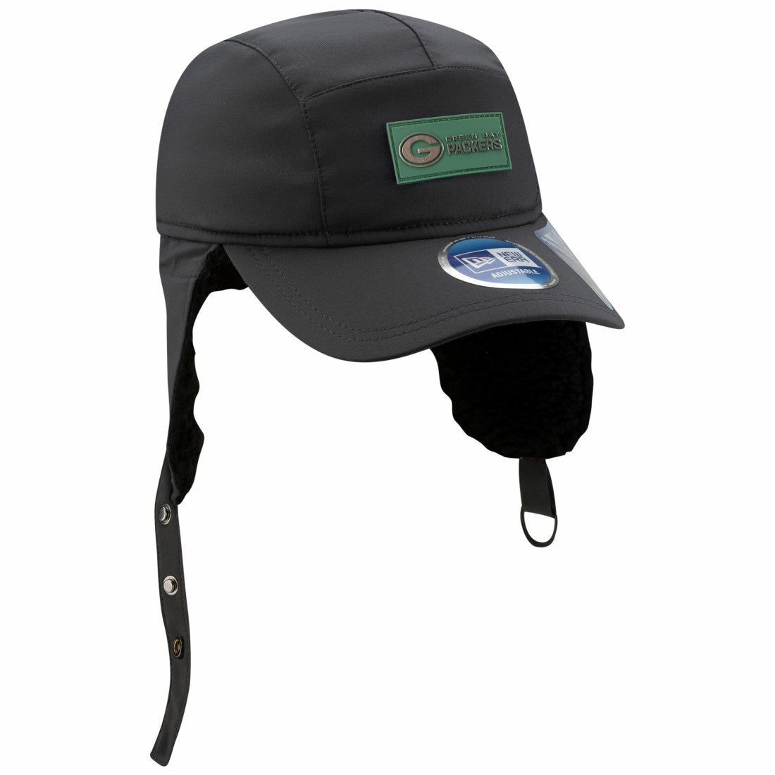 2025 Sideline Cold Weather Runner Dog Ear Adjustable Hat - Green Bay Packers Hats