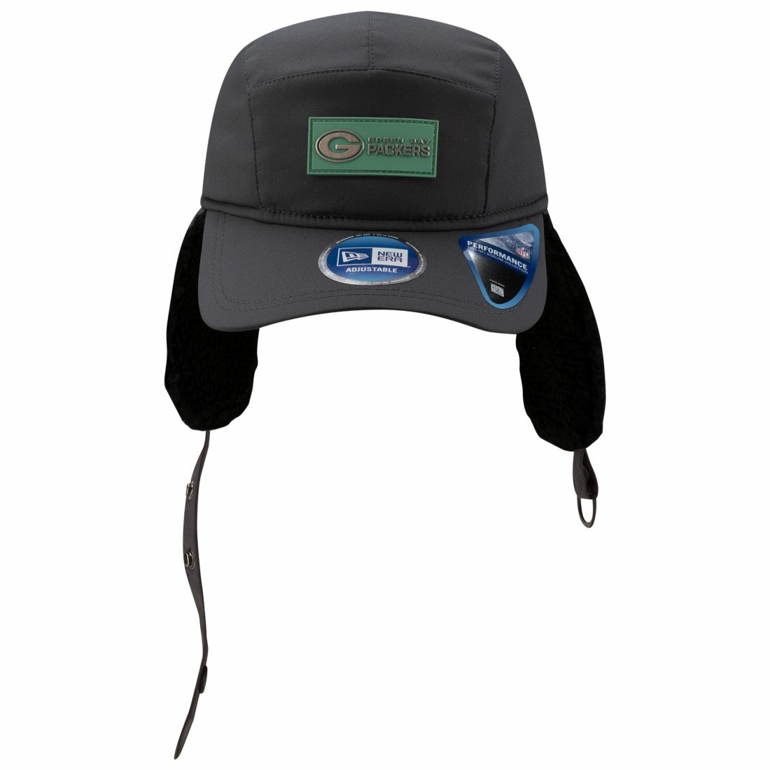 2025 Sideline Cold Weather Runner Dog Ear Adjustable Hat - Green Bay Packers Hats