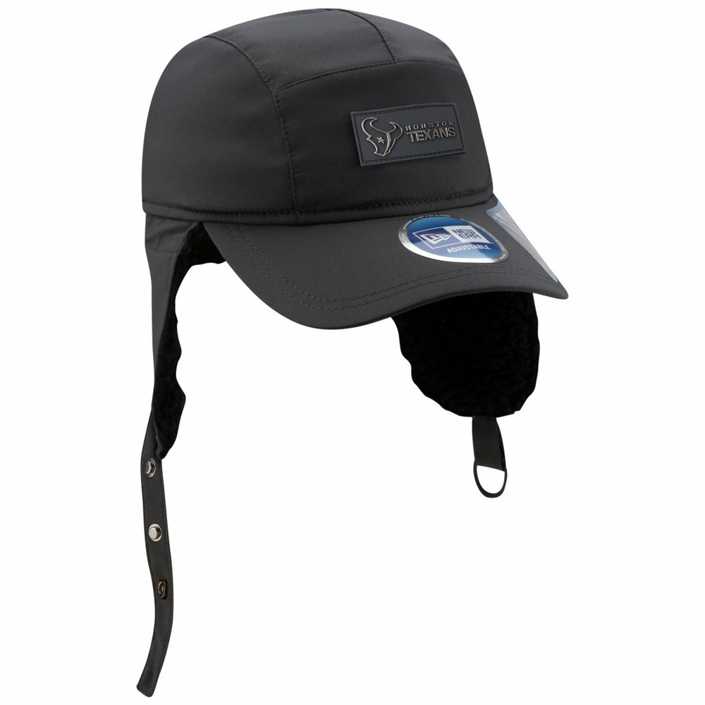 2025 Sideline Cold Weather Runner Dog Ear Adjustable Hat - Houston Texans Hats