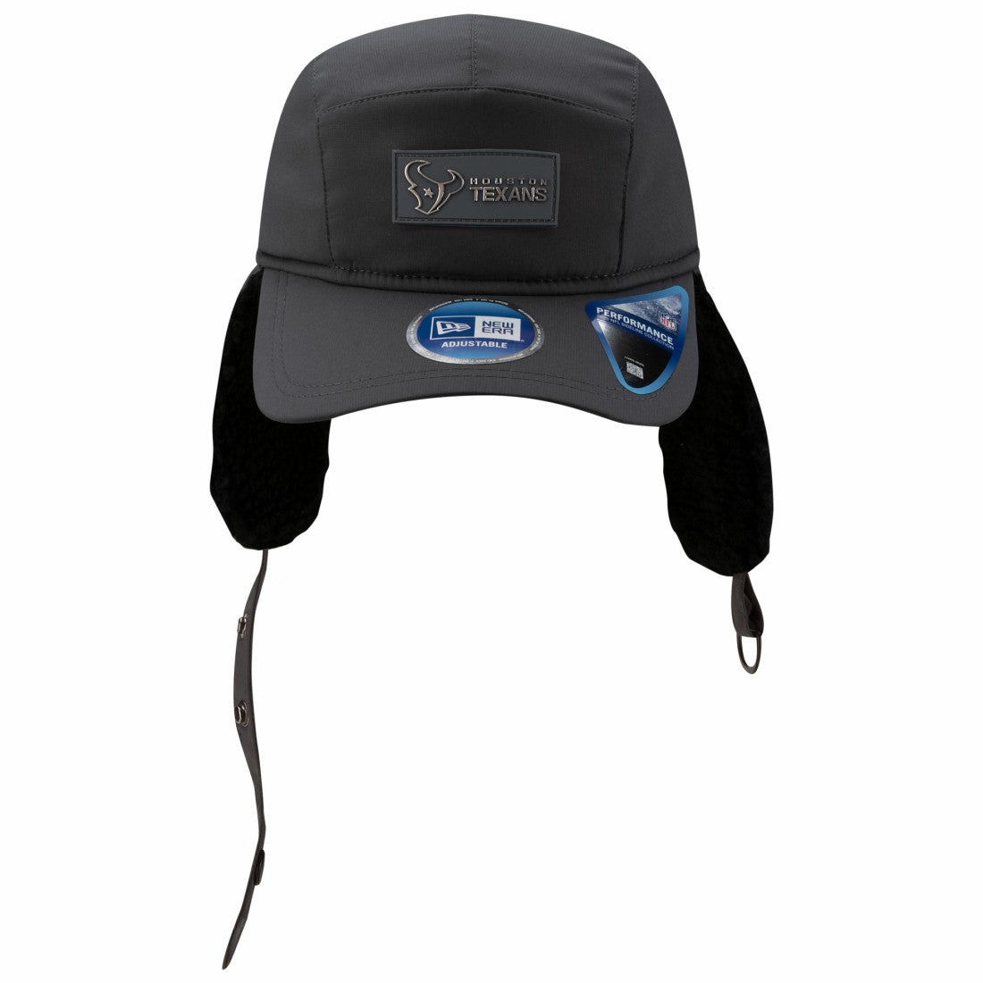 2025 Sideline Cold Weather Runner Dog Ear Adjustable Hat - Houston Texans Hats