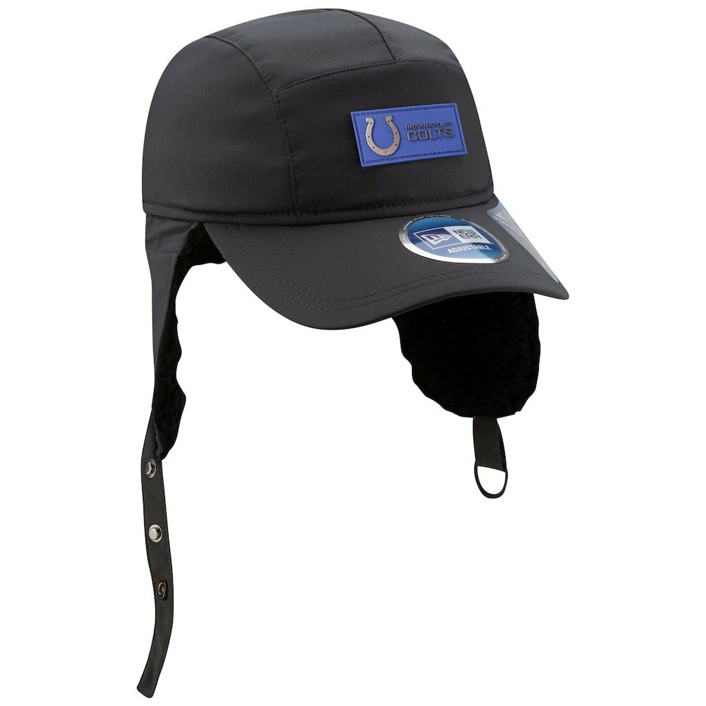 2025 Sideline Cold Weather Runner Dog Ear Adjustable Hat - Indianapolis Colts Hats
