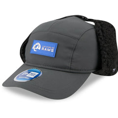 2025 Sideline Cold Weather Runner Dog Ear Adjustable Hat - Los Angeles Rams Hats