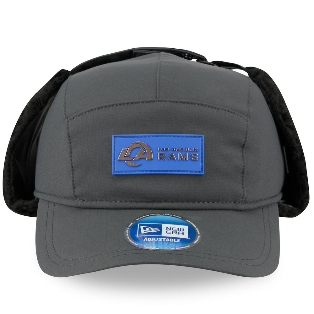 2025 Sideline Cold Weather Runner Dog Ear Adjustable Hat - Los Angeles Rams Hats