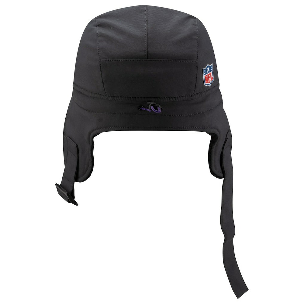 2025 Sideline Cold Weather Runner Dog Ear Adjustable Hat - Minnesota Vikings Hats