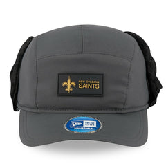 2025 Sideline Cold Weather Runner Dog Ear Adjustable Hat - New Orleans Saints Hats