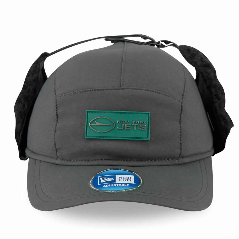 2025 Sideline Cold Weather Runner Dog Ear Adjustable Hat - New York Jets Hats