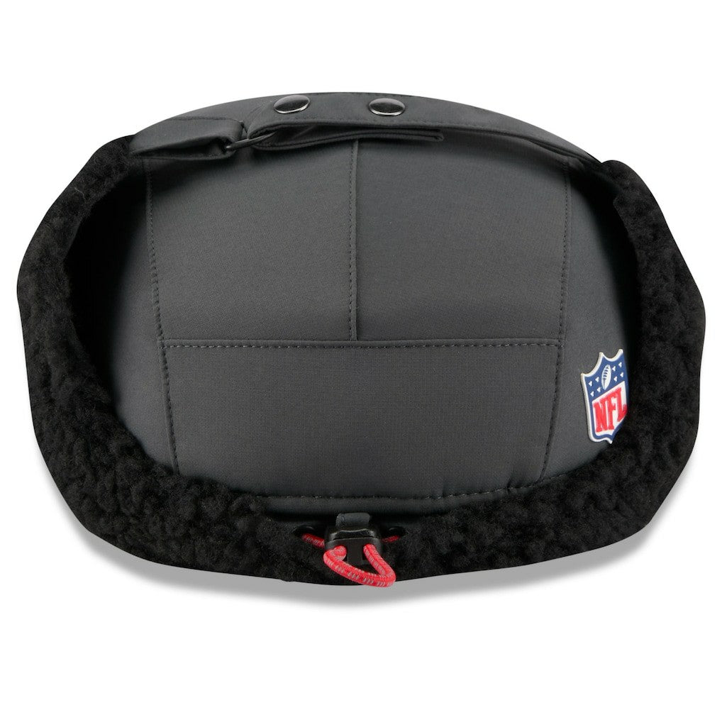 2025 Sideline Cold Weather Runner Dog Ear Adjustable Hat - San Francisco 49ers Hats