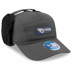 2025 Sideline Cold Weather Runner Dog Ear Adjustable Hat - Tennessee Titans Hats