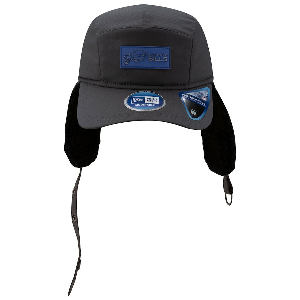 2025 Sideline Cold Weather Runner Dog Ear Adjustable Hat - Buffalo Bills Hats