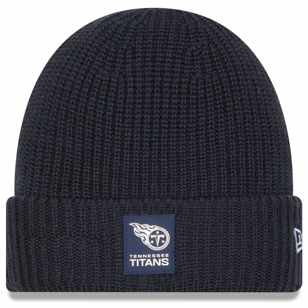 2025 Sideline Cold Weather Cuffed Knit Hat - Tennessee Titans Hats