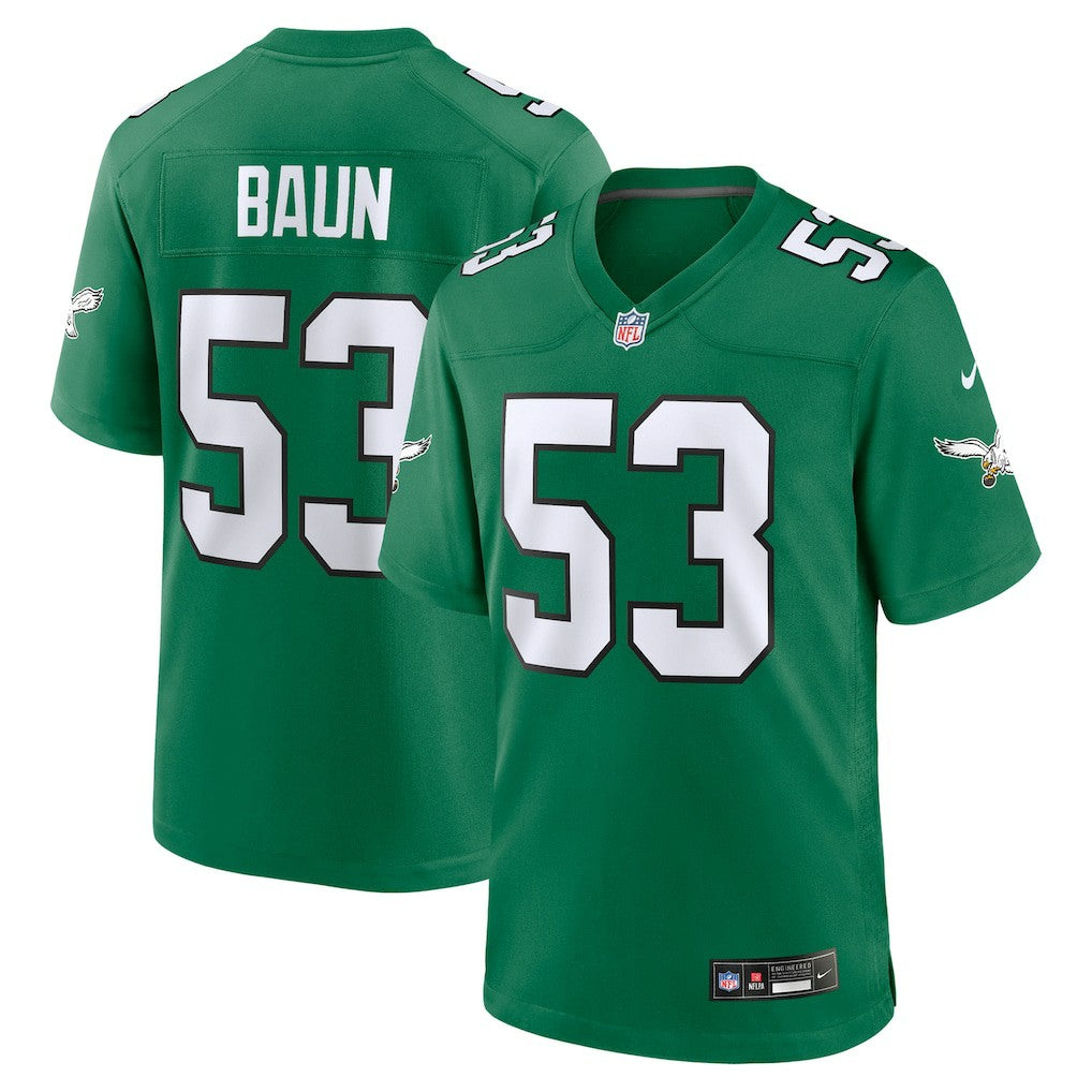 Zack Baun  Alternate Game Jersey - Philadelphia Eagles Jerseys