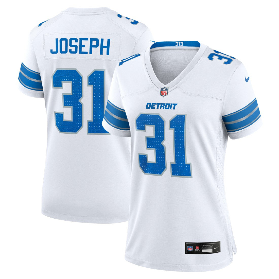 Kerby Joseph  Women's Game Jersey - Detroit Lions Jerseys