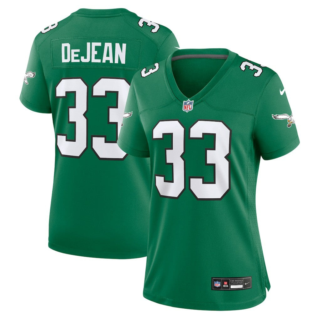 Cooper DeJean  Women's Alternate Game Jersey - Philadelphia Eagles Jerseys