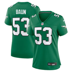 Zack Baun  Women's Alternate Game Jersey - Philadelphia Eagles Jerseys