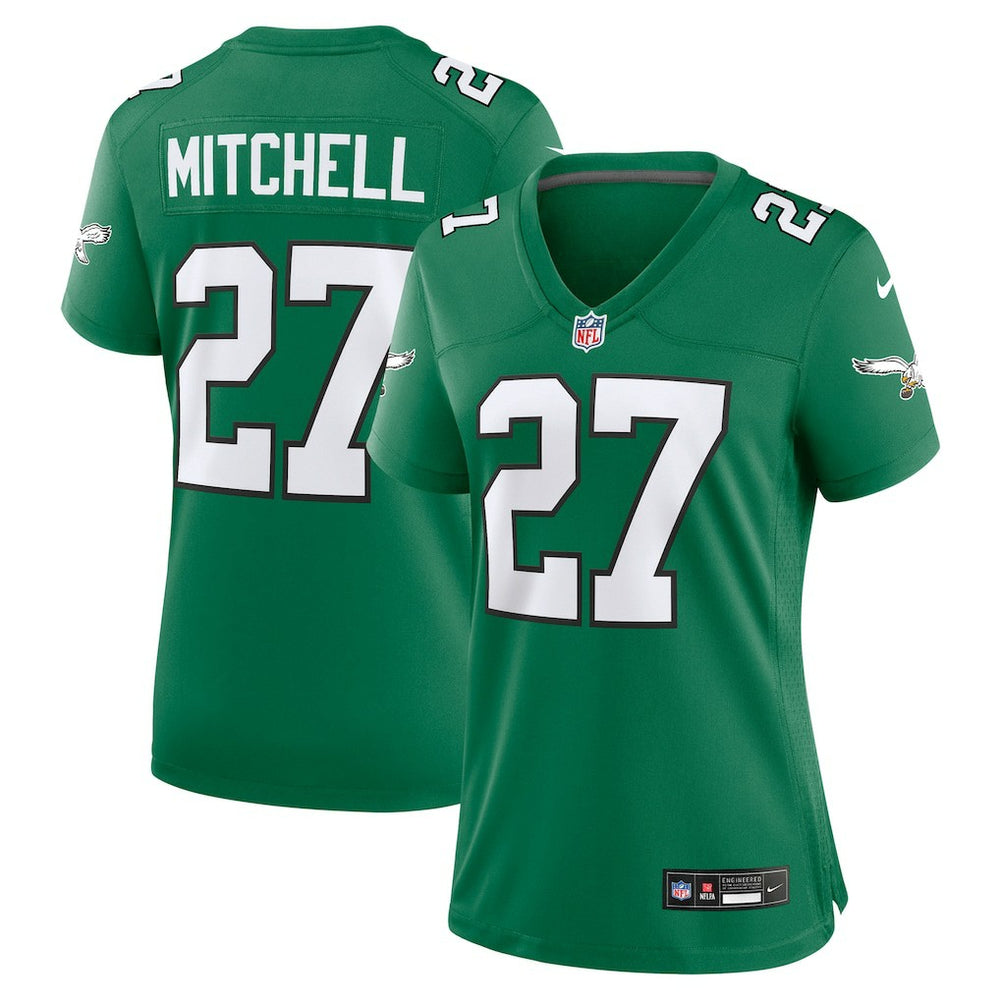 Quinyon Mitchell  Women's Alternate Game Jersey - Philadelphia Eagles Jerseys