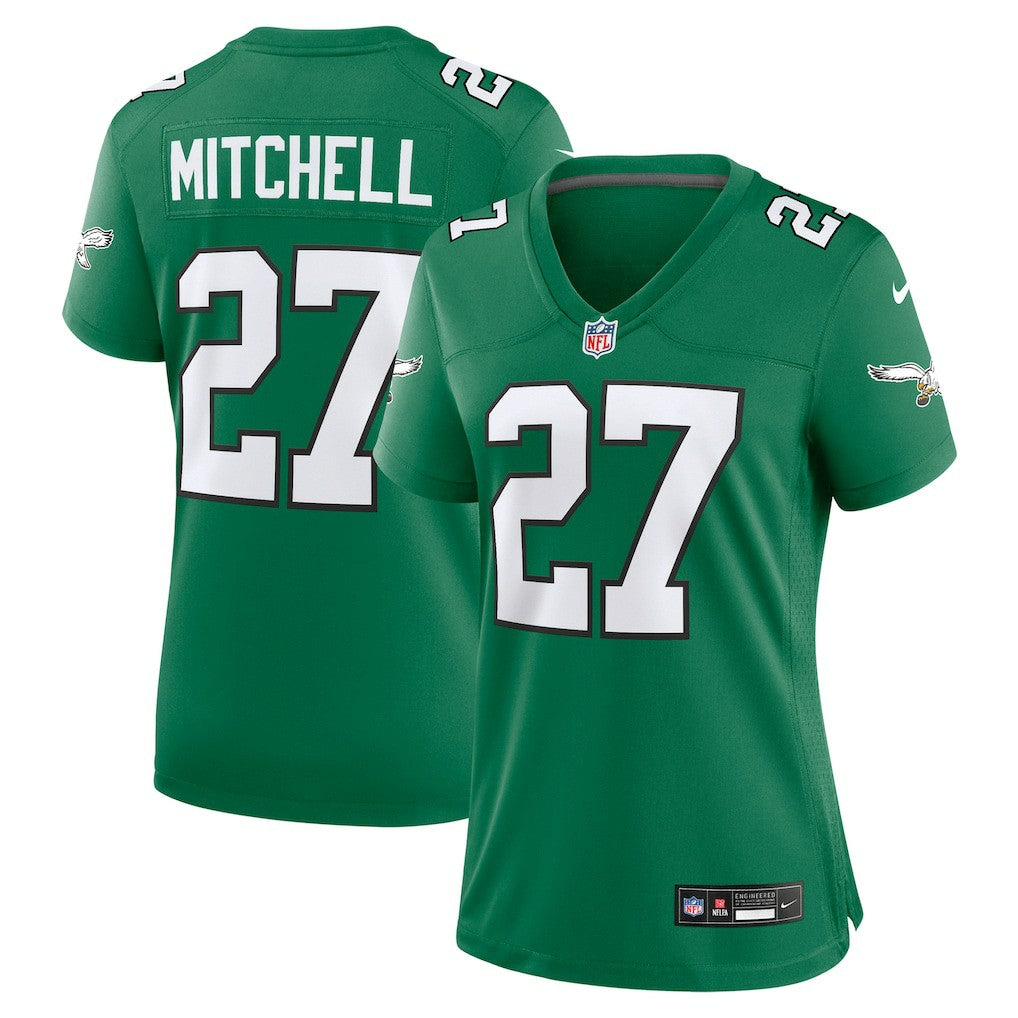 Quinyon Mitchell  Women's Alternate Game Jersey - Philadelphia Eagles Jerseys