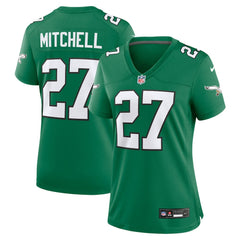 Quinyon Mitchell  Women's Alternate Game Jersey - Philadelphia Eagles Jerseys