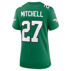 Quinyon Mitchell  Women's Alternate Game Jersey - Philadelphia Eagles Jerseys