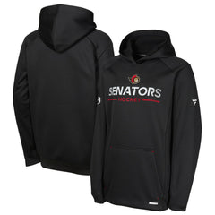 NHL Ottawa Senators Fanatics Youth Authentic Pro Rink Raglan Hoodie
