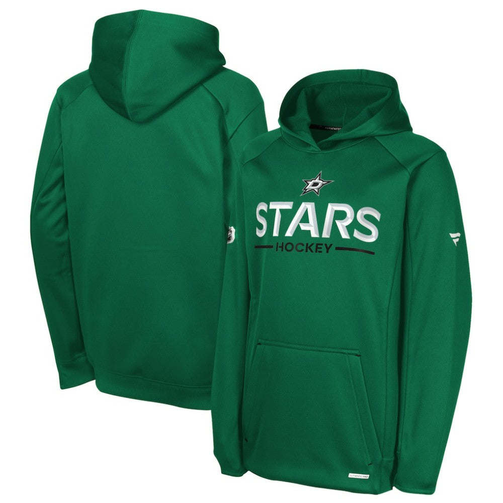 NHL Dallas Stars Fanatics Youth Authentic Pro Rink Raglan Hoodie