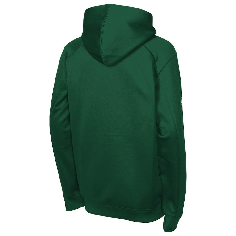 NHL Minnesota Wild Fanatics Youth Authentic Pro Rink Raglan Hoodie