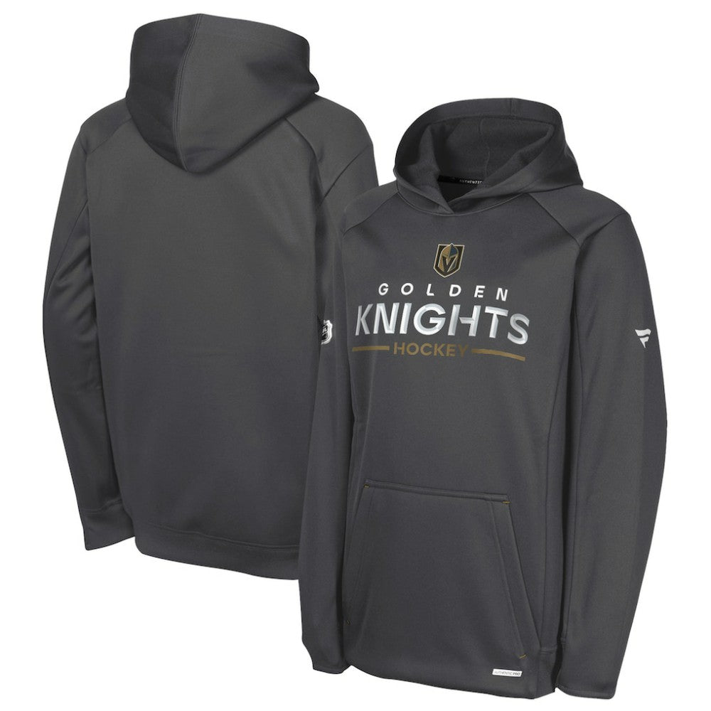 NHL Vegas Golden Knights Fanatics Youth Authentic Pro Rink Raglan Hoodie