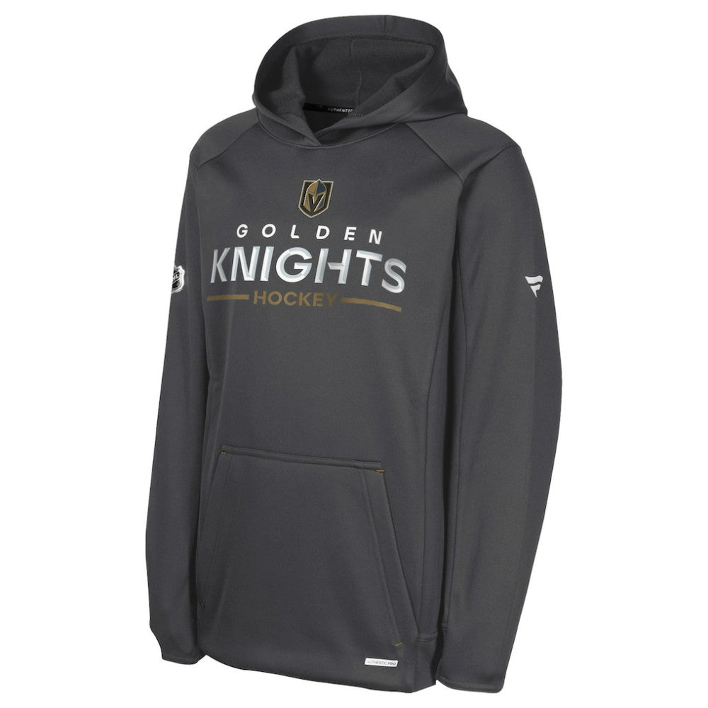 NHL Vegas Golden Knights Fanatics Youth Authentic Pro Rink Raglan Hoodie