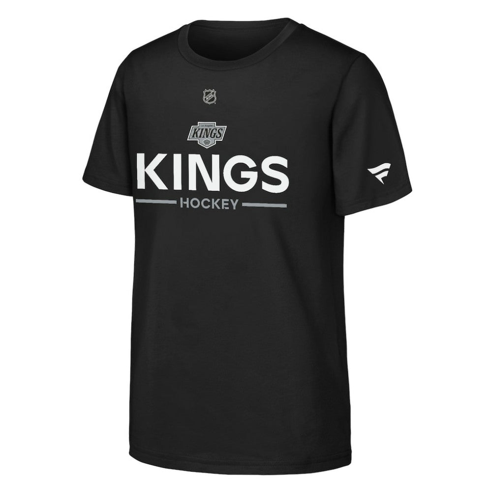 NHL Los Angeles Kings Fanatics Youth Authentic Pro Wordmark T-Shirt