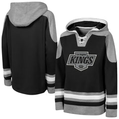 NHL Los Angeles Kings Outerstuff Youth Ageless Must Have Home V-Neck Hoodie