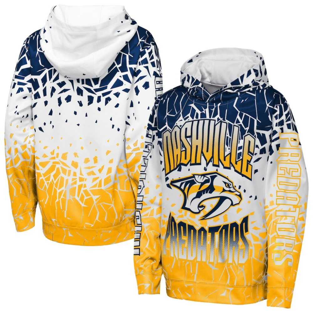 NHL Nashville Predators Outerstuff Youth Frozen Frenzy Hoodie