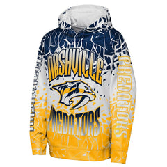 NHL Nashville Predators Outerstuff Youth Frozen Frenzy Hoodie