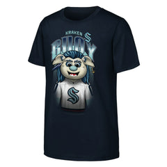 NHL Seattle Kraken Outerstuff Youth Mascot Highlight T-Shirt