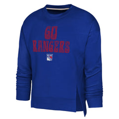 NHL New York Rangers Outerstuff Girls Youth Game Love Sweatshirt