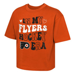 NHL Philadelphia Flyers Outerstuff Girls Youth In My Era Boxy T-Shirt