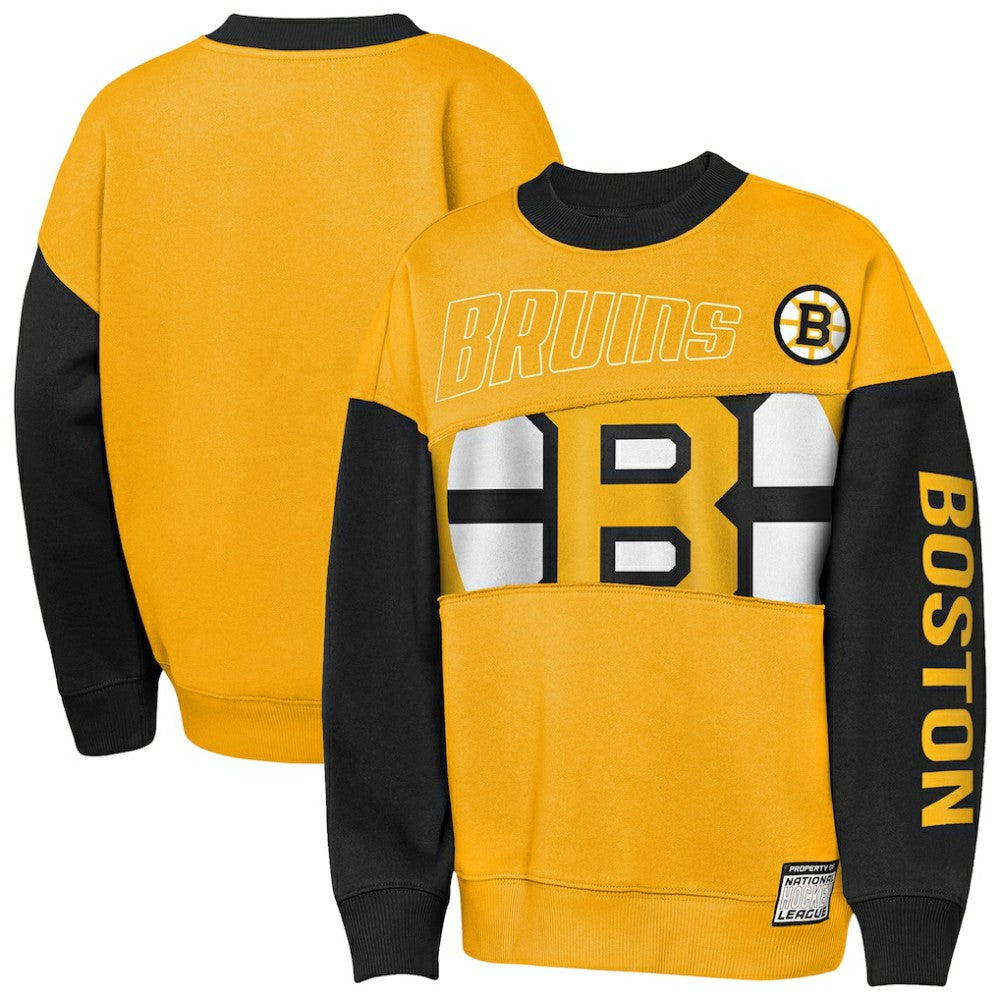 NHL Boston Bruins Outerstuff Youth Impact Player Sweatshirt