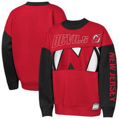 NHL New Jersey Devils Outerstuff Youth Impact Player Sweatshirt